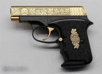 CZ92 6,35 3D Aslan Gravür