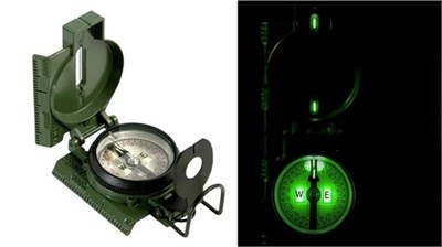 Cammenga Tritium Lensatic Compass Profesyonel Pusula