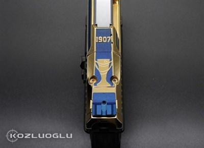 Canik TP9 SFX Parlak Sarı Titanyum & Mavi Kaplama - Fenerbahçe Gravür Çalışması