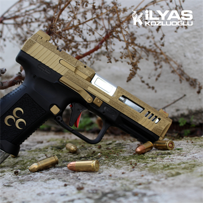 Canik TP9 Sarı Renk Kaplama & Gravür