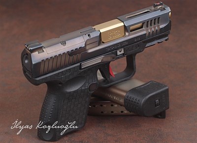 Canik TP9 Sub Elite Yanık Füme Titanyum - Sport Modifiye - Polimer Desen