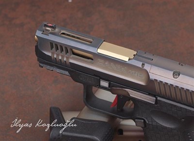 Canik TP9 Sub Elite Yanık Füme Titanyum - Sport Modifiye - Polimer Desen
