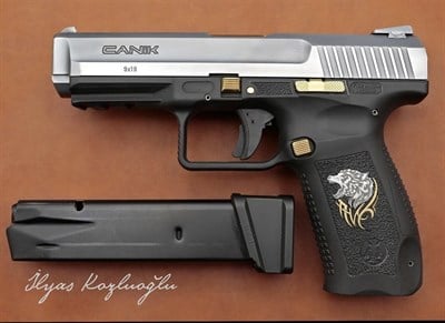 Canik TP9 Teşkilat Logo - 3D Ayyıldız