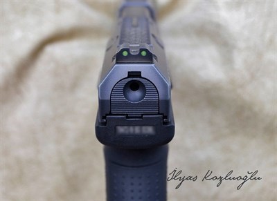 Canik TP9 Titanyum Kaplama - Scroll Gravür - Teşkilat Logo