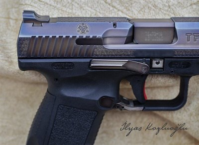 Canik TP9 Titanyum Kaplama - Scroll Gravür - Teşkilat Logo