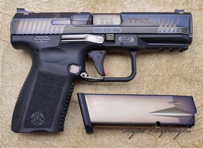 Canik TP9 Titanyum Kaplama - Scroll Gravür - Teşkilat Logo