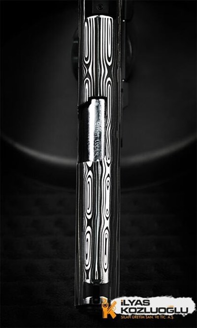 Colt 1911 Damascus Desen Gravür & Krom Kaplama