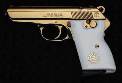 Cz Çeska Sarı Titanyum Kaplama