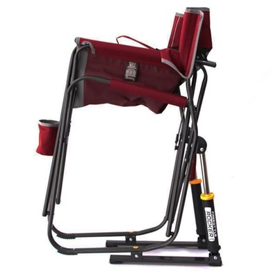Gci Outdoor Freestyle  Amortisörlü Katlanır Kamp Sandalyesi Bordo