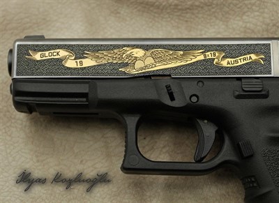 Glock 19 Kartal Devlet Arma Tuğra