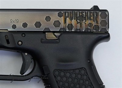 Glock 19C The Punisher