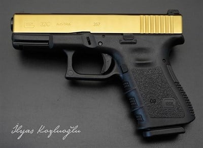 Glock 32C Altın Kaplama