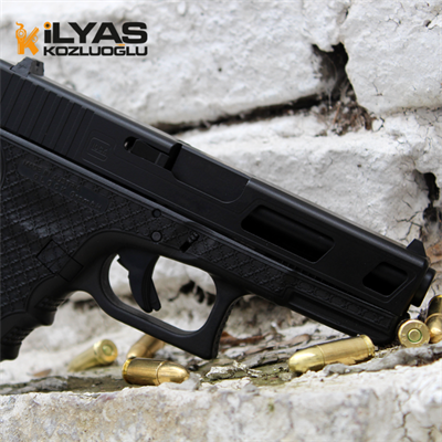 Glock Gen 5 Mat Siyah Krom Kaplama & Gravür