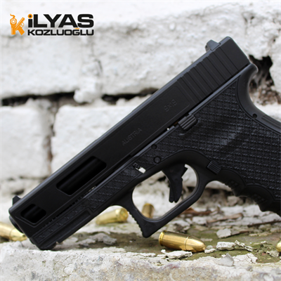 Glock Gen 5 Mat Siyah Krom Kaplama & Gravür
