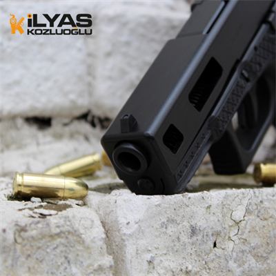 Glock Gen 5 Mat Siyah Krom Kaplama & Gravür