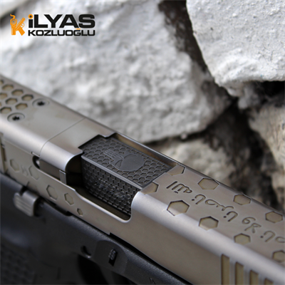 Glock Gen 5 Yanık Füme Kaplama & Gravür