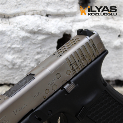 Glock Gen 5 Yanık Füme Kaplama & Gravür