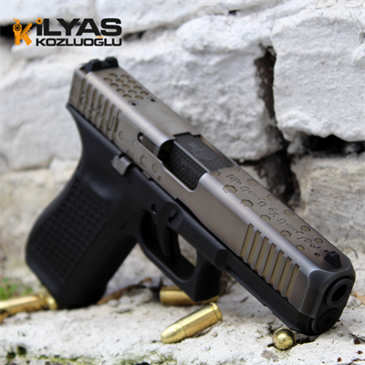 Glock Gen 5 Yanık Füme Kaplama & Gravür