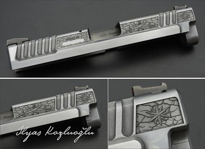 HS XD9 Mod.2 Zülfikar Gravür & Titanyum Kaplama