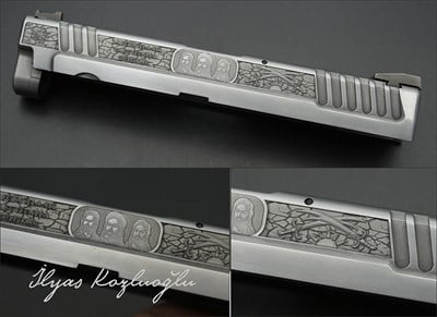 HS XD9 Mod.2 Zülfikar Gravür & Titanyum Kaplama