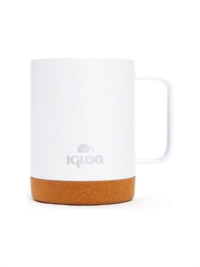 Igloo Cork Mug 350 ml Beyaz