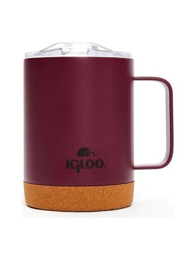 Igloo Cork Mug 350 ml Kırmızı Termos