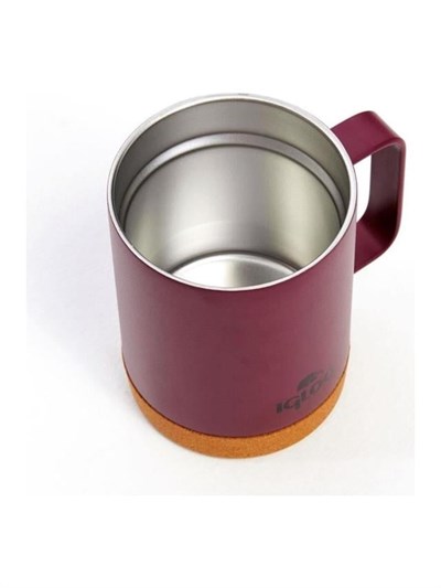 Igloo Cork Mug 350 ml Kırmızı Termos