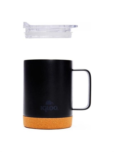 Igloo Cork Mug 350 ml Siyah