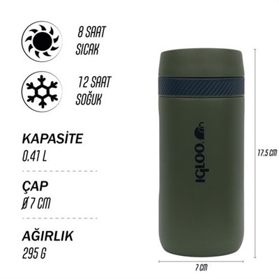 Igloo Squid Termos 410ml Haki