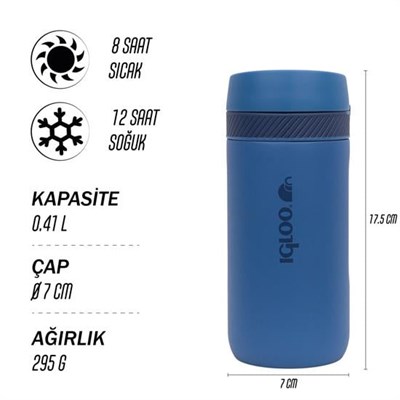 Igloo Squid Termos 410ml Lacivert