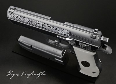 Jericho 941 F Gravür & Krom Kaplama