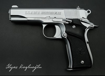 Llama - Mat Beyaz Krom Kaplama