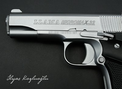 Llama - Mat Beyaz Krom Kaplama