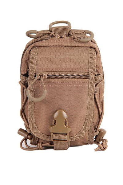 Miltec Dark Coyote Hextac Belt Pouch Çanta