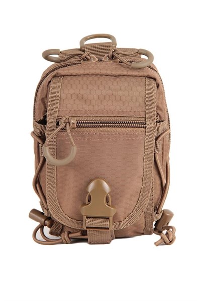 Miltec Dark Coyote Hextac Belt Pouch Çanta