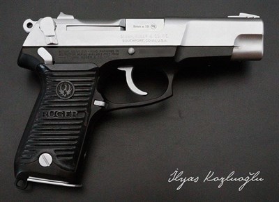 Ruger P85 Beyaz Krom Kaplama