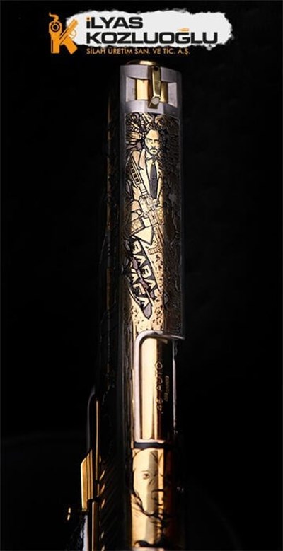 SIG SAUER 1911 - JOHN WICK Gravür - Füme Kaplama