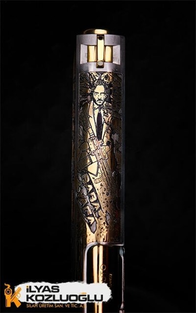 SIG SAUER 1911 - JOHN WICK Gravür - Füme Kaplama