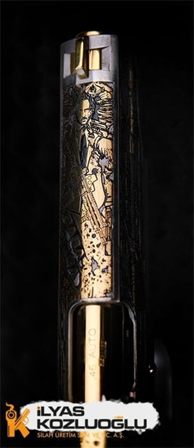 SIG SAUER 1911 - JOHN WICK Gravür - Füme Kaplama