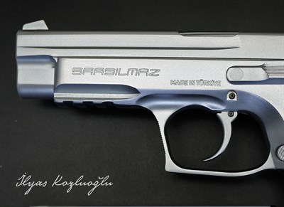 Sarsılmaz K2 45 - Mat Beyaz Krom Kaplama