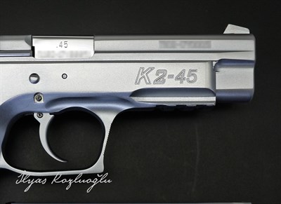 Sarsılmaz K2 45 - Mat Beyaz Krom Kaplama