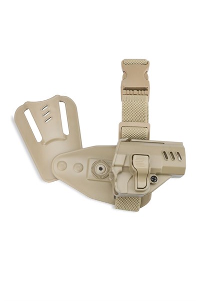 Sarsılmaz SAR9 & SAR9 Mete Polimer Tabanca Kılıfı Alçak Taşıma Aparatlı Bej