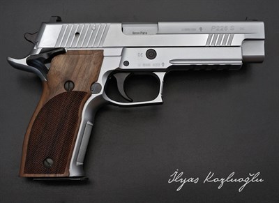Sig Sauer P226 S - Mat Beyaz Krom Kaplama