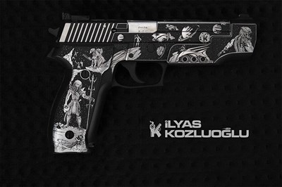 Sig Sauer P226S - Predator Gravür Çalışması