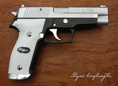 SıgSauer P226 Beyaz Krom Kaplama