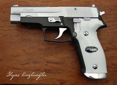 SıgSauer P226 Beyaz Krom Kaplama