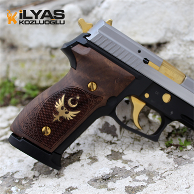 SıgSauer P226 Krom Kaplama & Sarı Parça