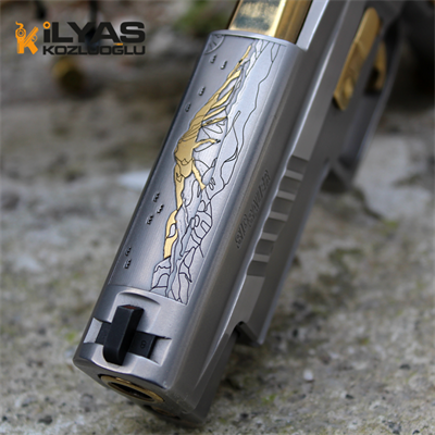SıgSauer P226 Mat Titanyum Kaplama & Gravür