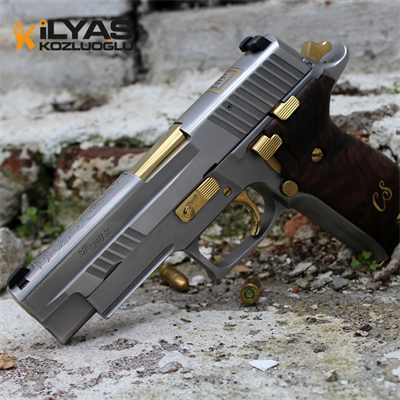 SıgSauer P226 Mat Titanyum Kaplama & Gravür