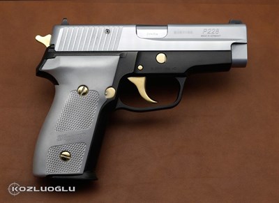 SigSauer P228 Titanyum Siyah Krom Kaplama
